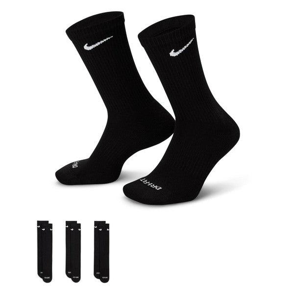 Nike Everyday Plus Cushioned Crew Socks 3-Pack Black