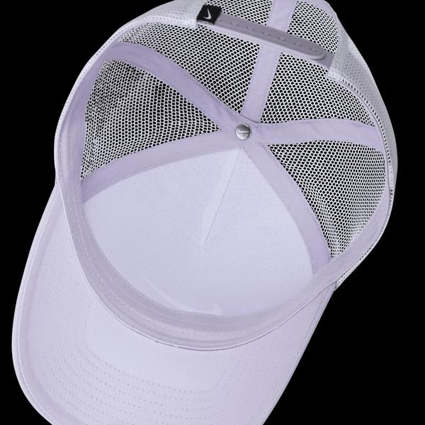 Nike Rise Structured Trucker Hat Hydrangeas - White