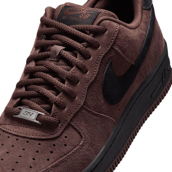 Nike SB Air Force 1 AF1 Light Chocolate - Black
