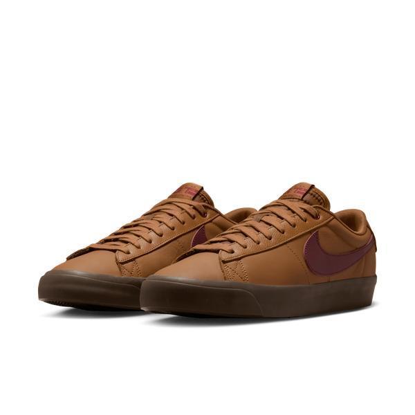 Nike SB Blazer Low PRO GT Light British Tan - Dark Team Red