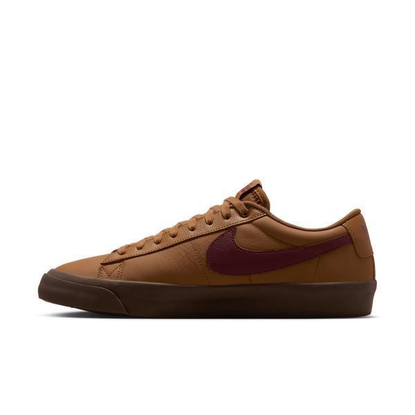 Nike SB Blazer Low PRO GT Light British Tan - Dark Team Red