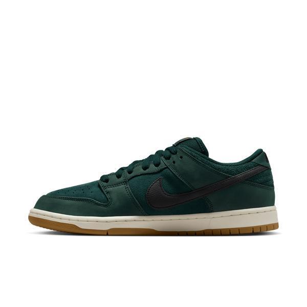 Nike SB Dunk Low Pro ISO Deep Fir - Black - Sail