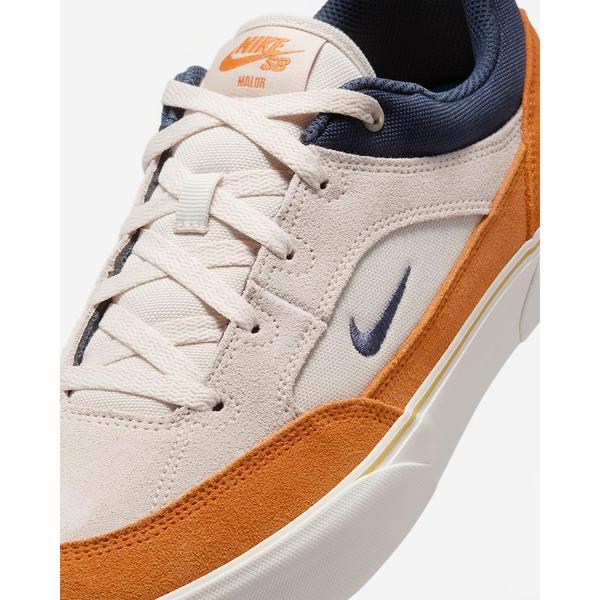 Nike SB Malor Skate Shoes Light Orewood Brown - Monarch - Sail - Thunder Blue