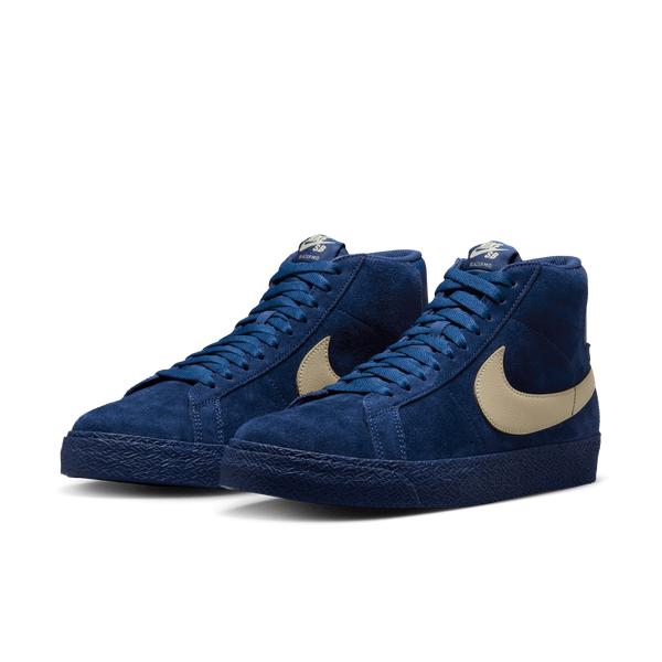 Nike SB Zoom Blazer Mid Coastal Blue - Pale Yellow
