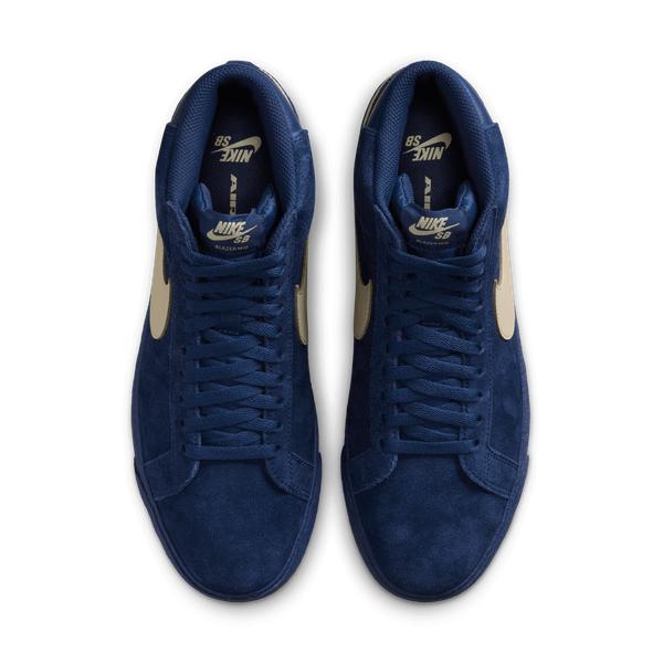 Nike SB Zoom Blazer Mid Coastal Blue - Pale Yellow