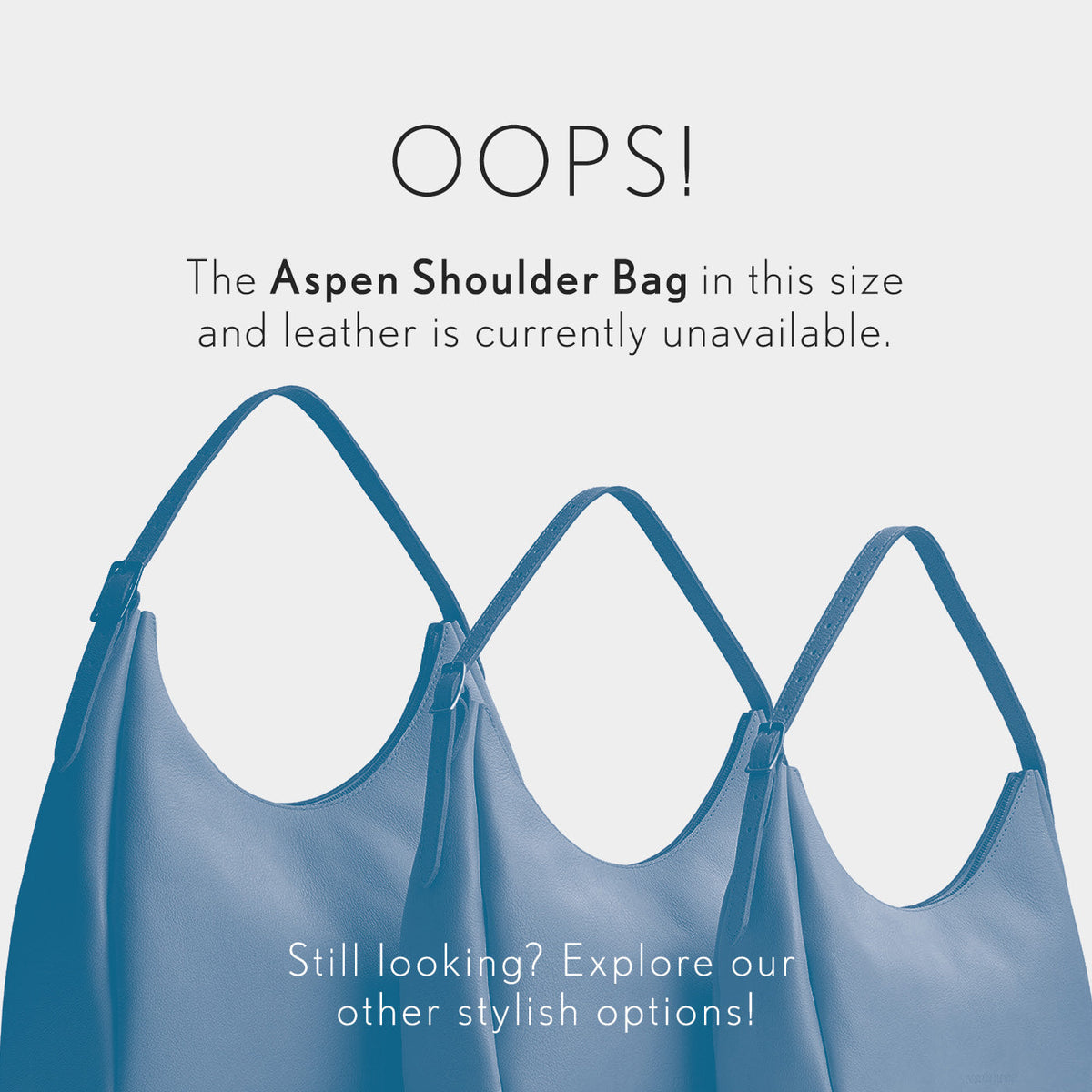 'Almost Perfect' Aspen Shoulder Bag
