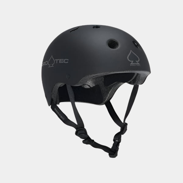 Protec Classic Skateboard Helmet CPSC Matte Black