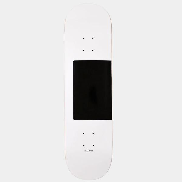 Quasi Skateboards Proto Deck 8.25" White - Black