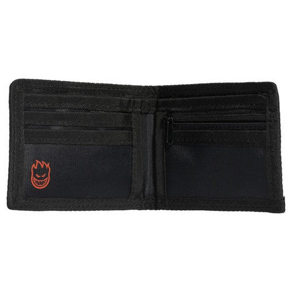 Spitfire Classic '87 Swirl Bi-Fold Wallet Black - White