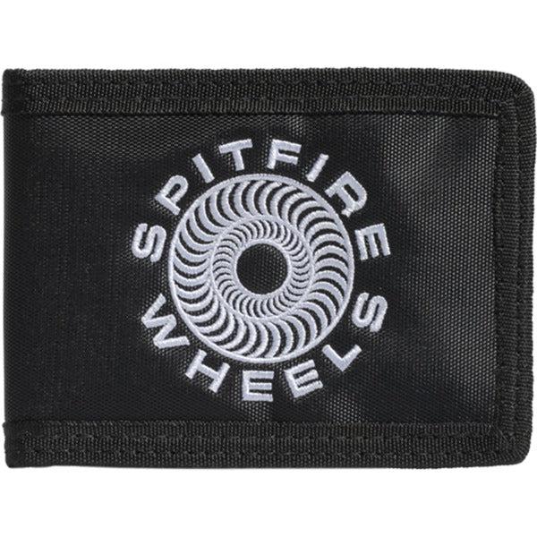Spitfire Classic '87 Swirl Bi-Fold Wallet Black - White
