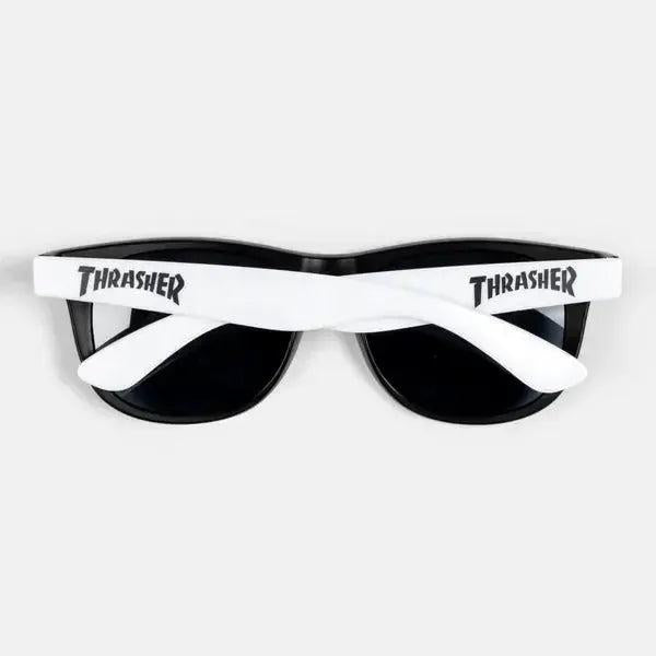 Thrasher Magazine Sunglasses White - Black