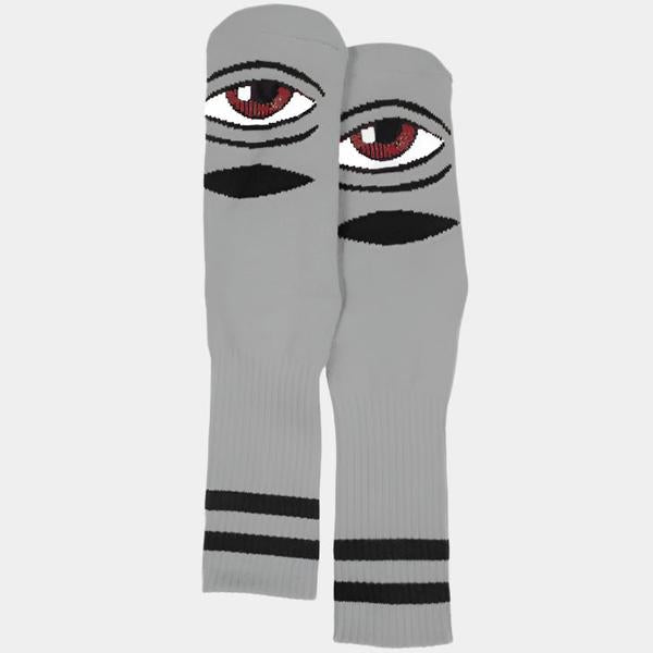 Toy Machine Sect Eye Crew Socks Grey