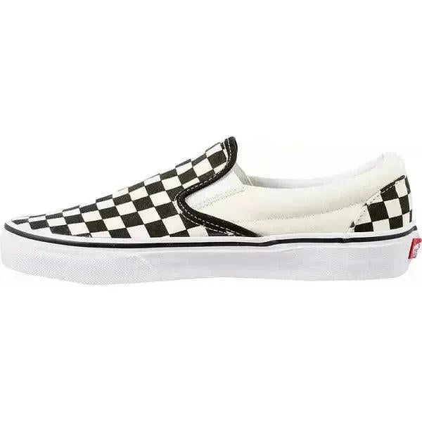 Vans Classic Slip On Black - White - Checkerboard