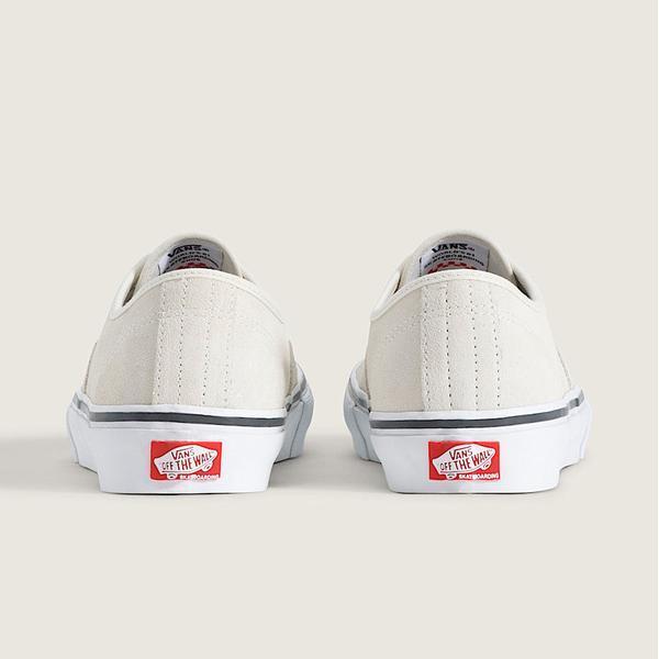 Vans Skate Authentic White - Gunmetal Grey