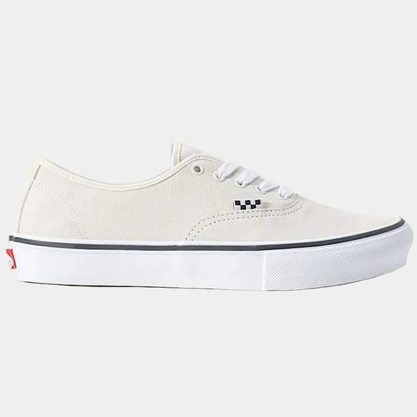 Vans Skate Authentic White - Gunmetal Grey