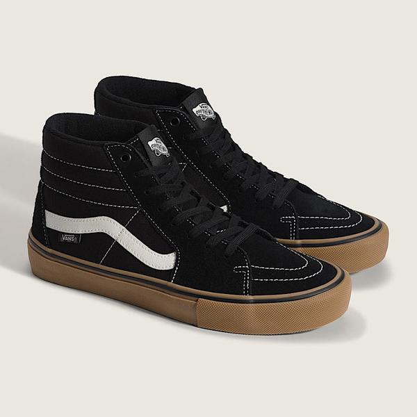 Vans Skate SK8-Hi Black - Gum - White