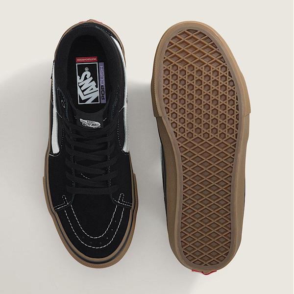 Vans Skate SK8-Hi Black - Gum - White
