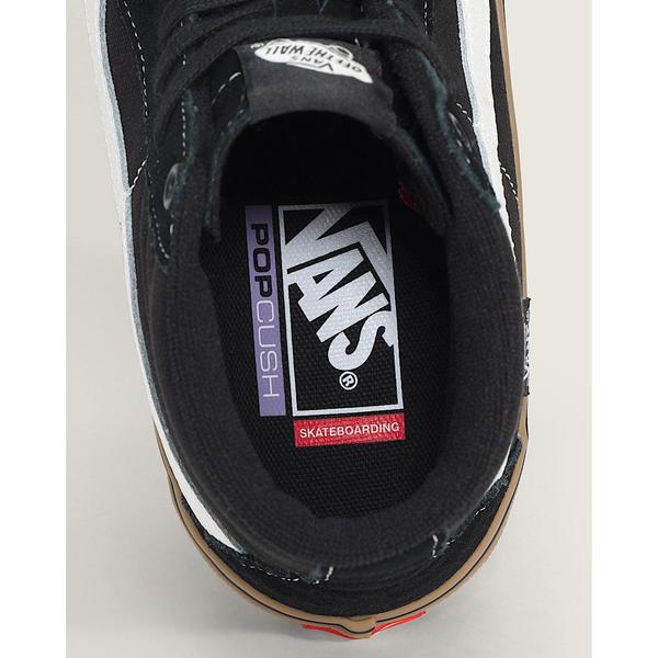 Vans Skate SK8-Hi Black - Gum - White