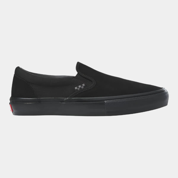Vans Skate Slip-On Black Suede - Black