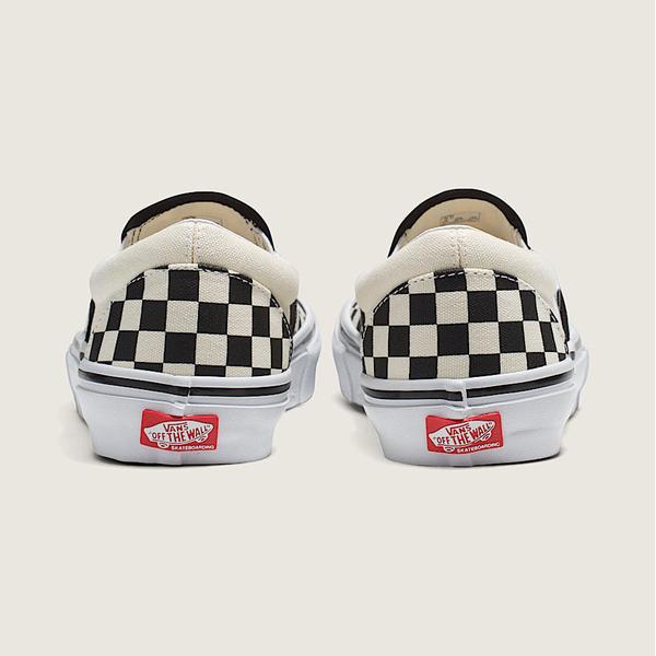 Vans Skate Slip On Checkerboard Black - Off White