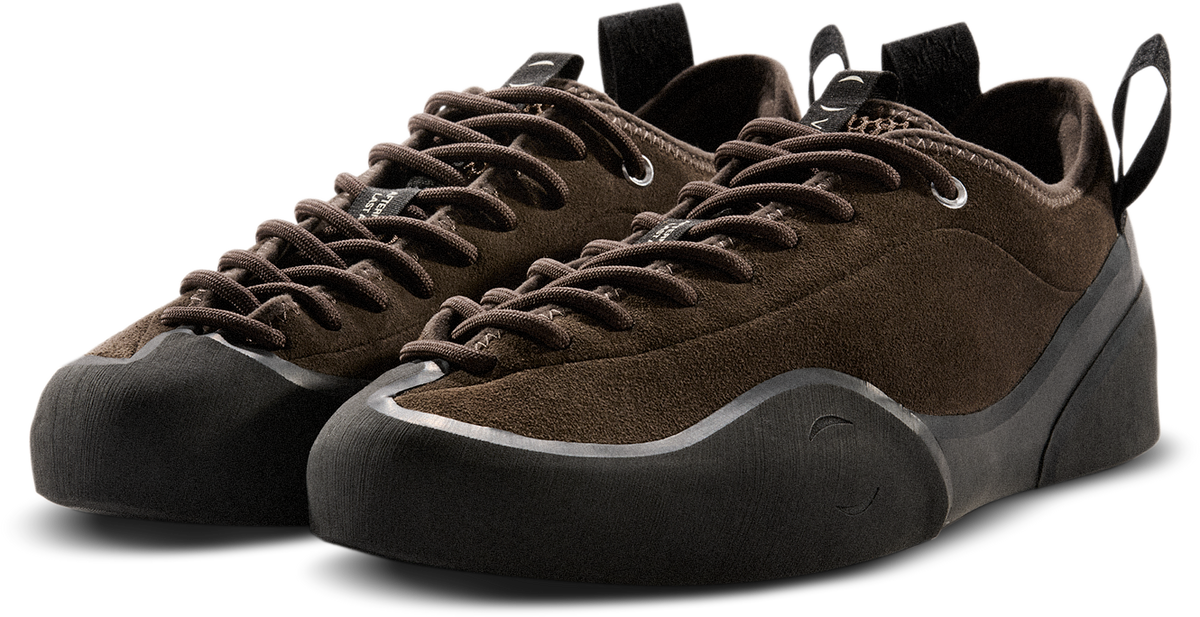 Village PM 1PM Skate Shoe Chocolate - Natural Black