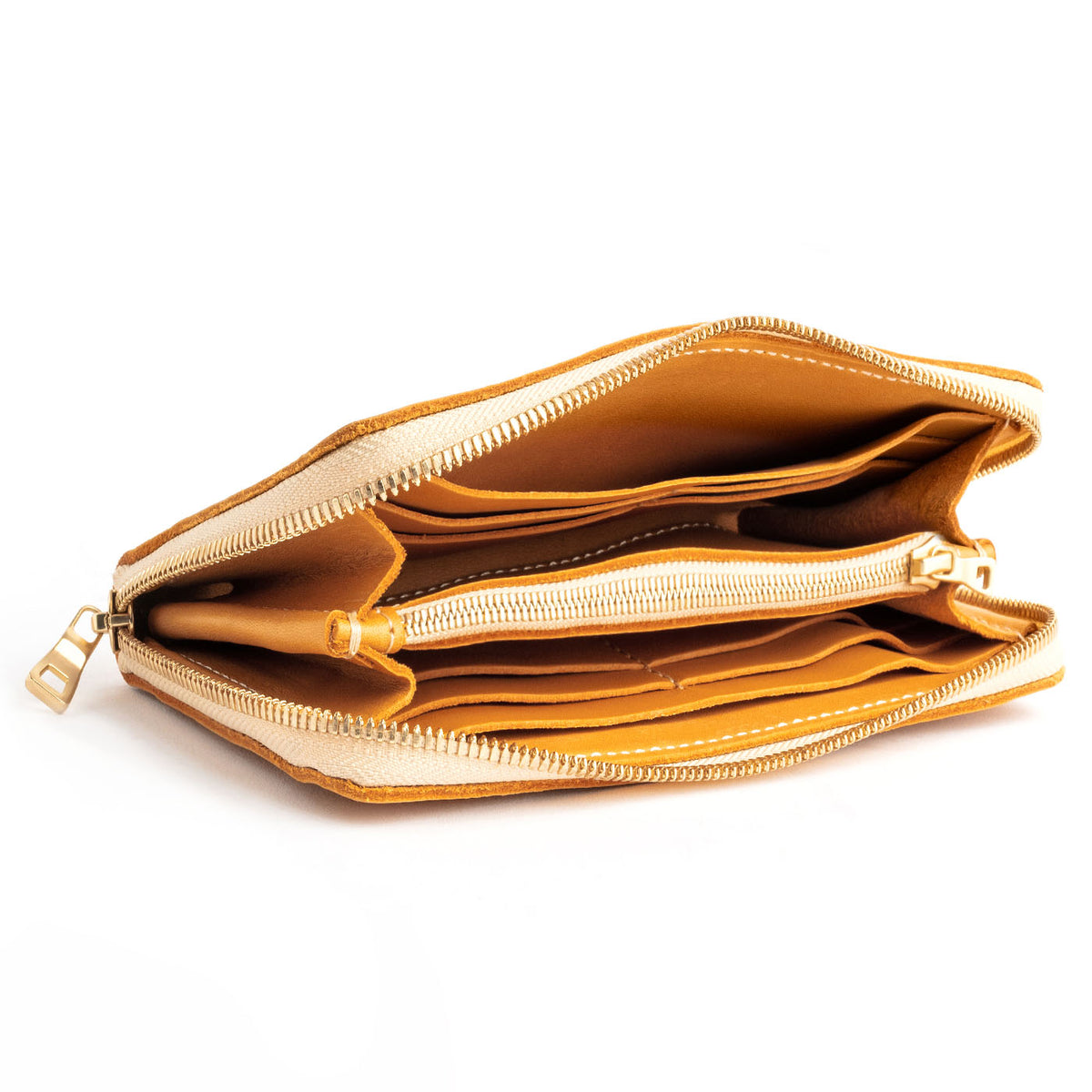 Accordion Zip Wallet
