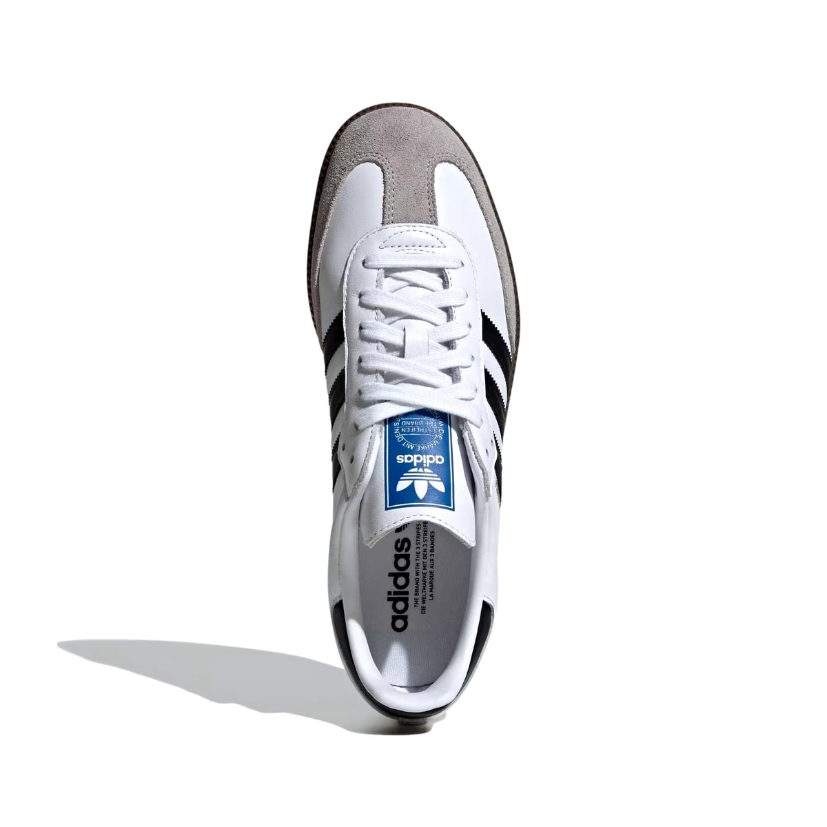 Adidas Samba OG Cloud White/Core Black/Clear Granite  B75806 Men's