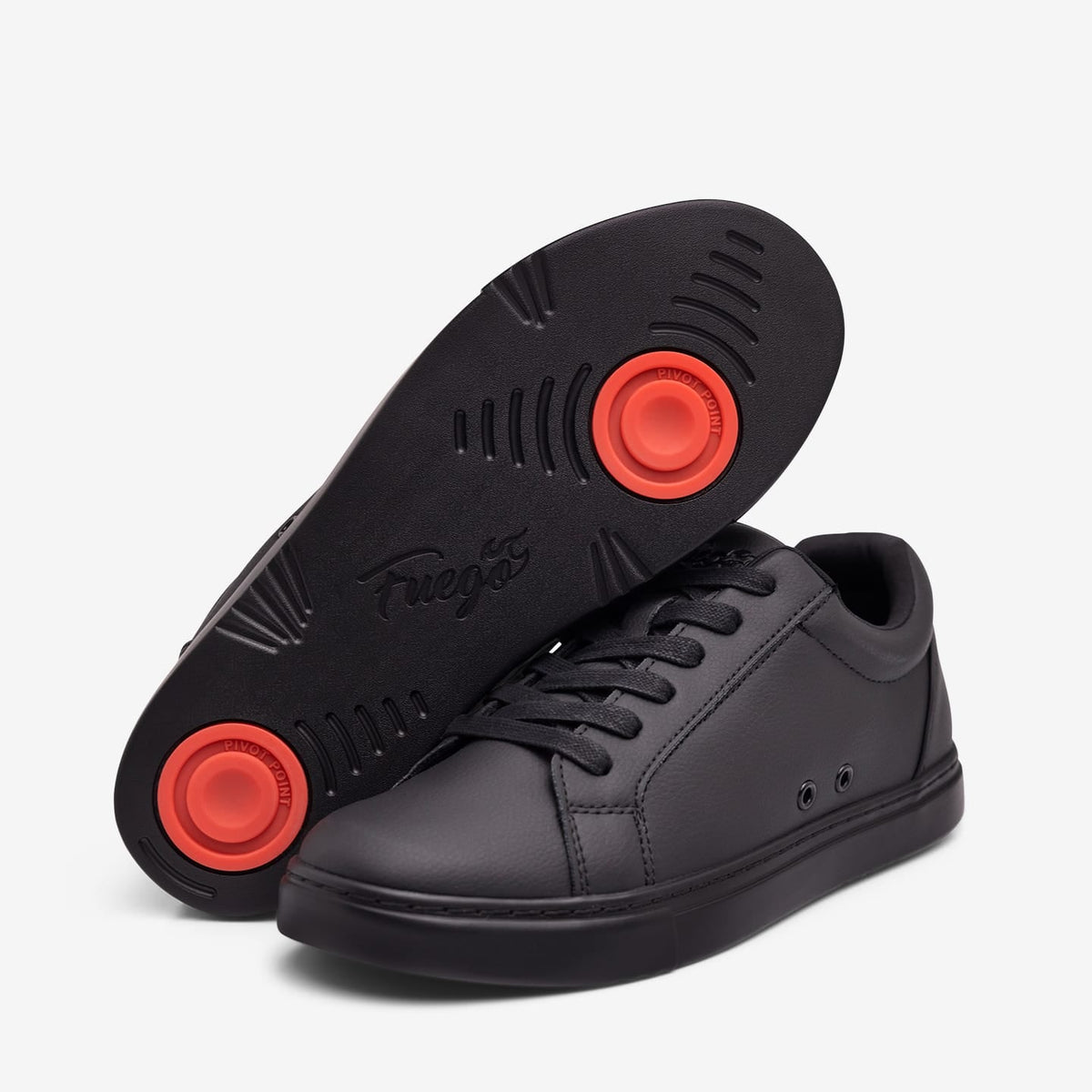 All-black Low-top