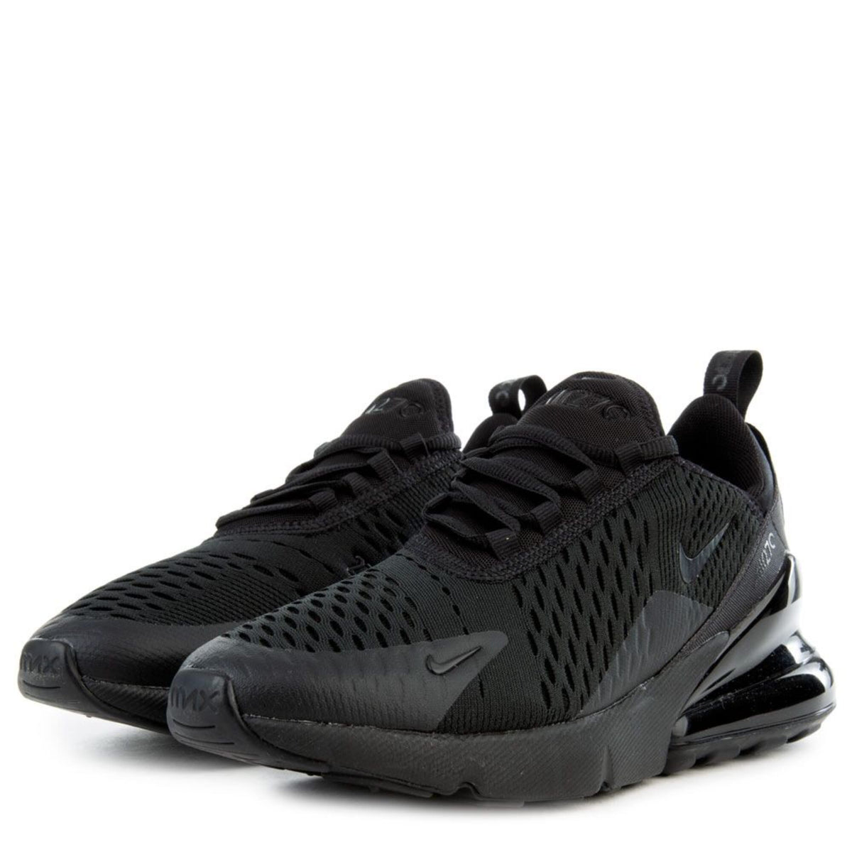 Nike Air Max 270 Black/Black  BQ5776-001 Grade-School