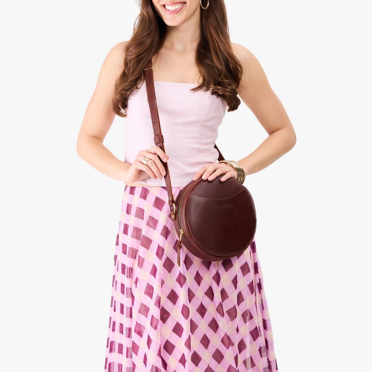 'Almost Perfect' Circle Crossbody