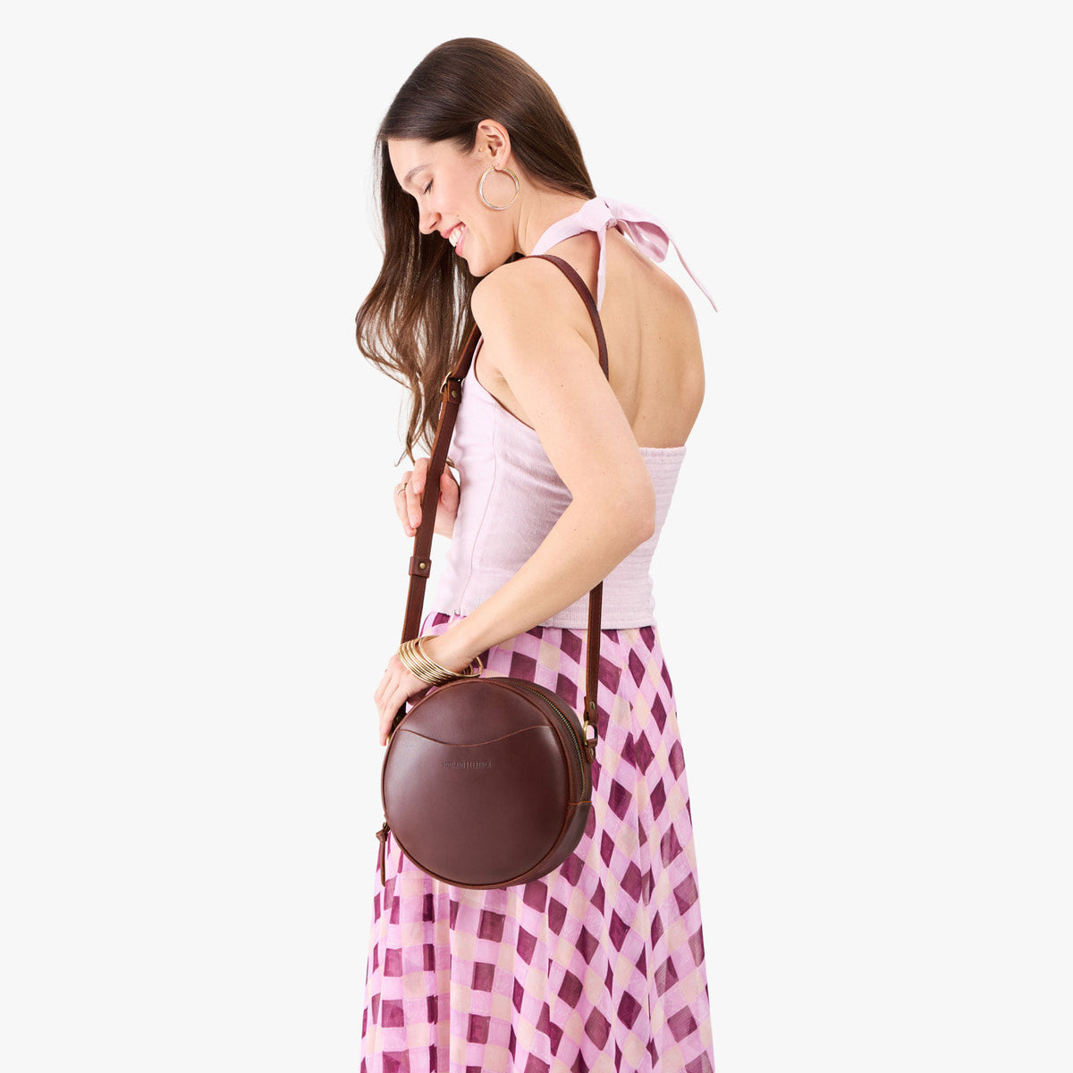 'Almost Perfect' Circle Crossbody