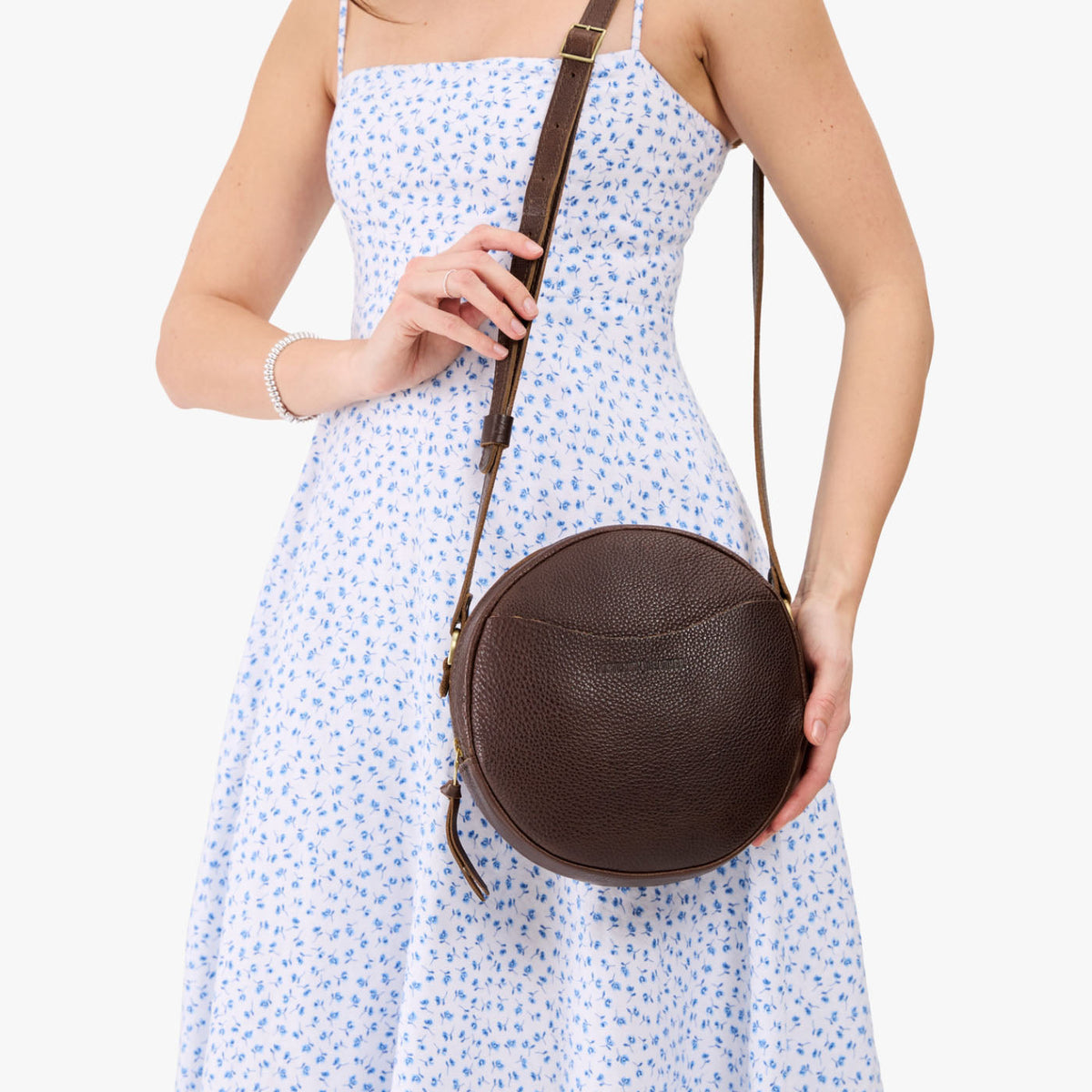 'Almost Perfect' Circle Crossbody