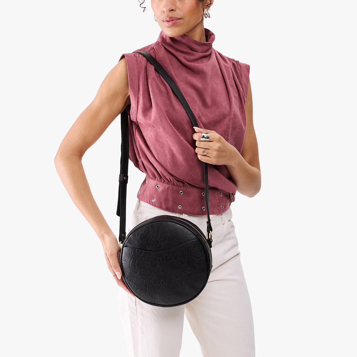'Almost Perfect' Circle Crossbody