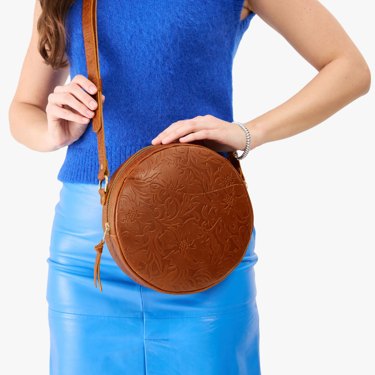 'Almost Perfect' Circle Crossbody