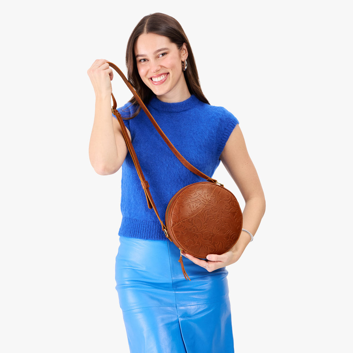 'Almost Perfect' Circle Crossbody