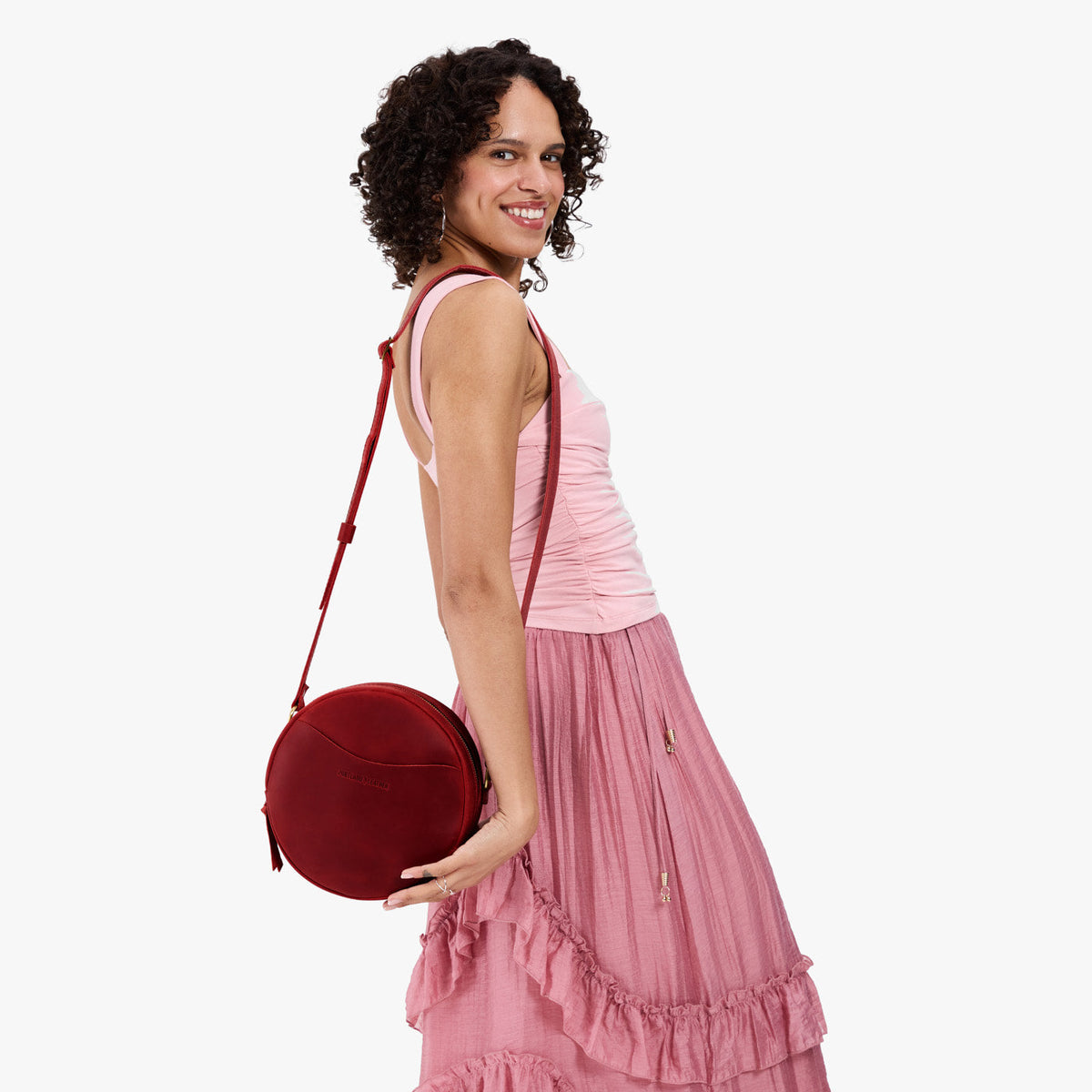 'Almost Perfect' Circle Crossbody