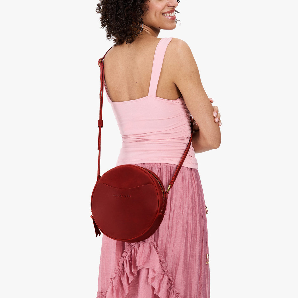 'Almost Perfect' Circle Crossbody