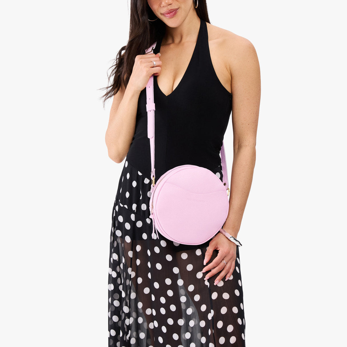 'Almost Perfect' Circle Crossbody