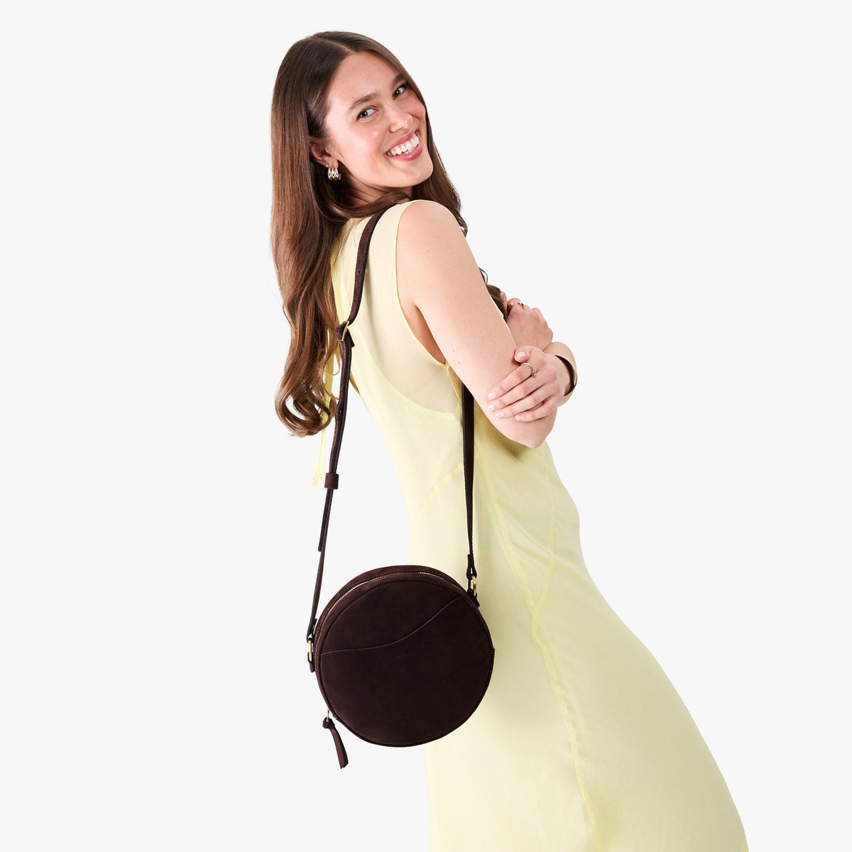 'Almost Perfect' Circle Crossbody