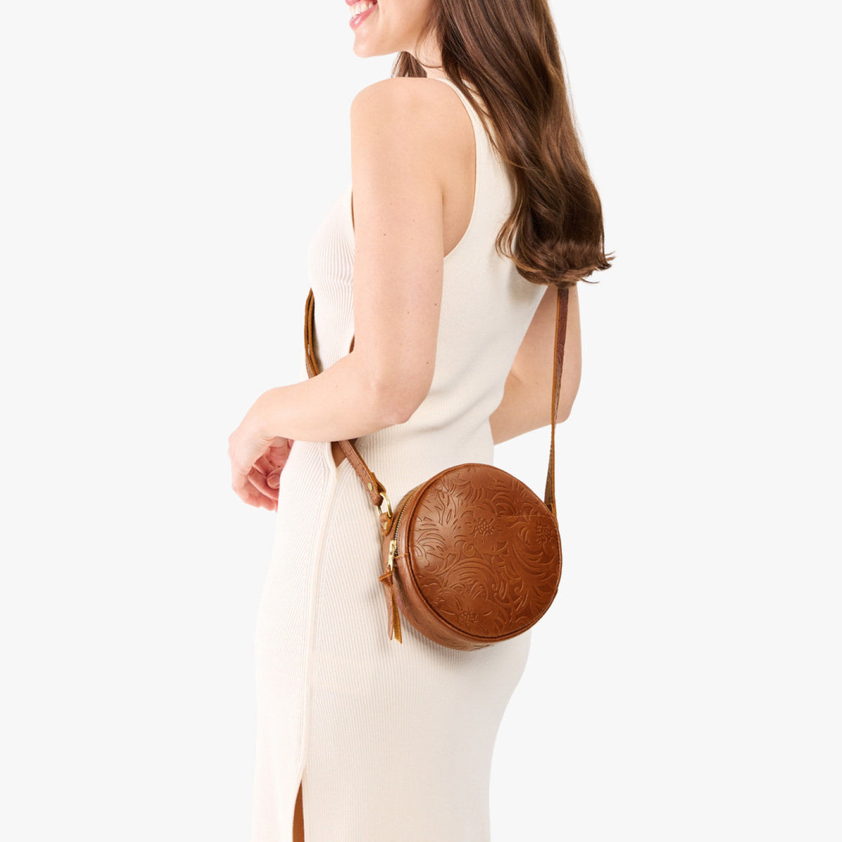 'Almost Perfect' Circle Crossbody