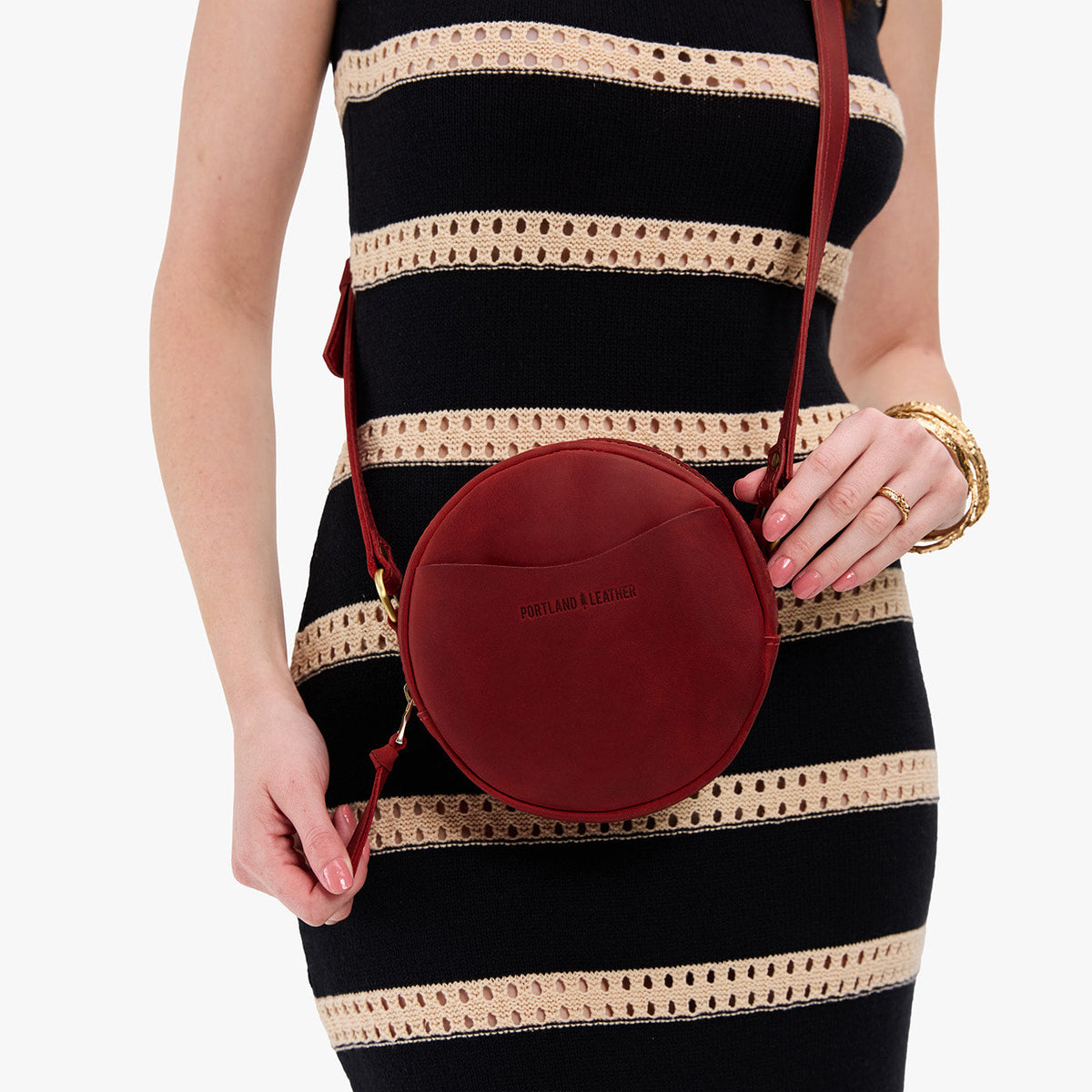 'Almost Perfect' Circle Crossbody