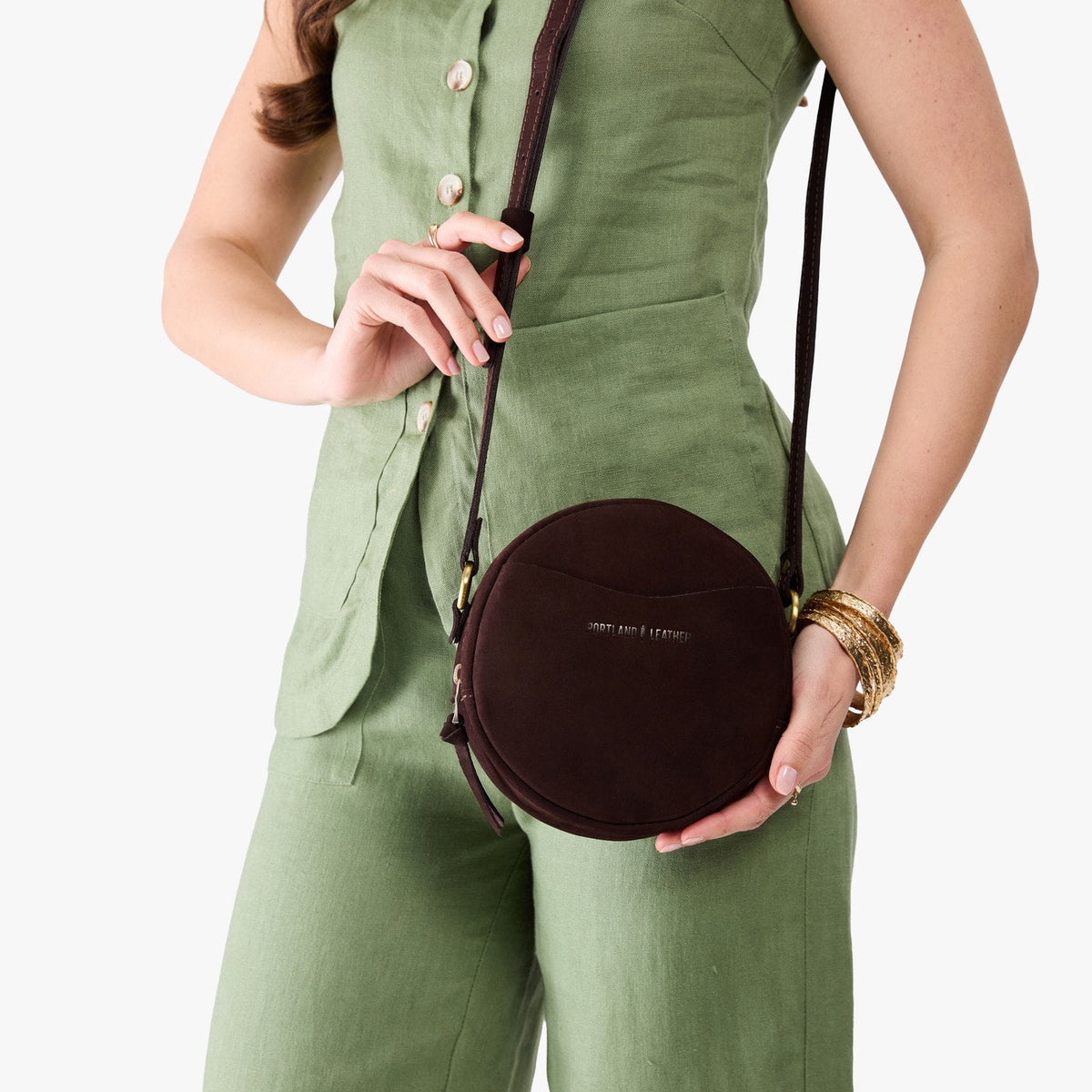 'Almost Perfect' Circle Crossbody
