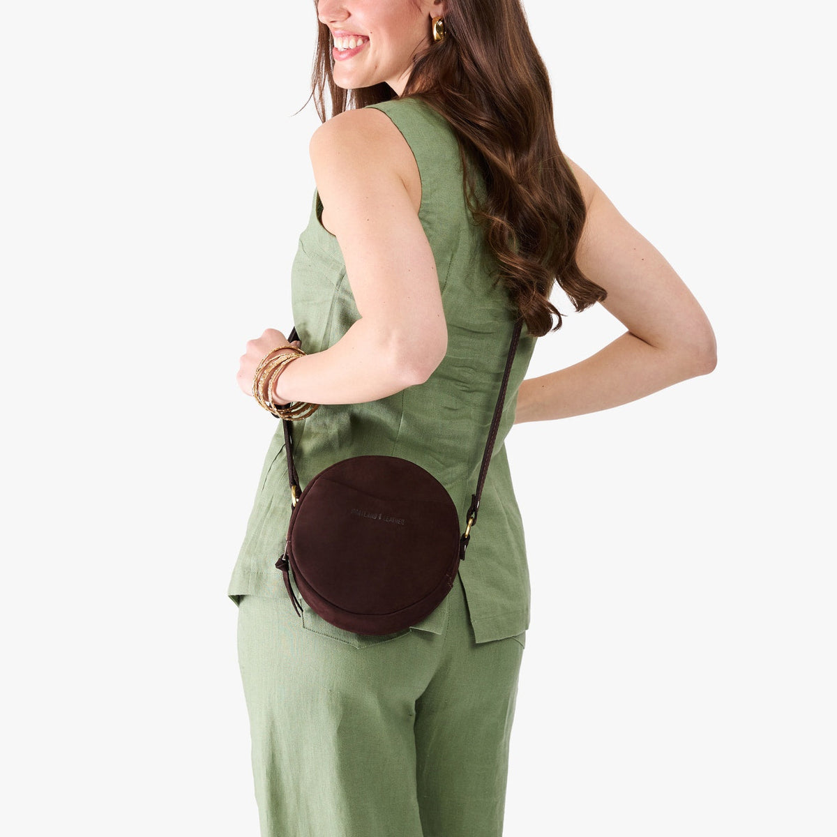 'Almost Perfect' Circle Crossbody