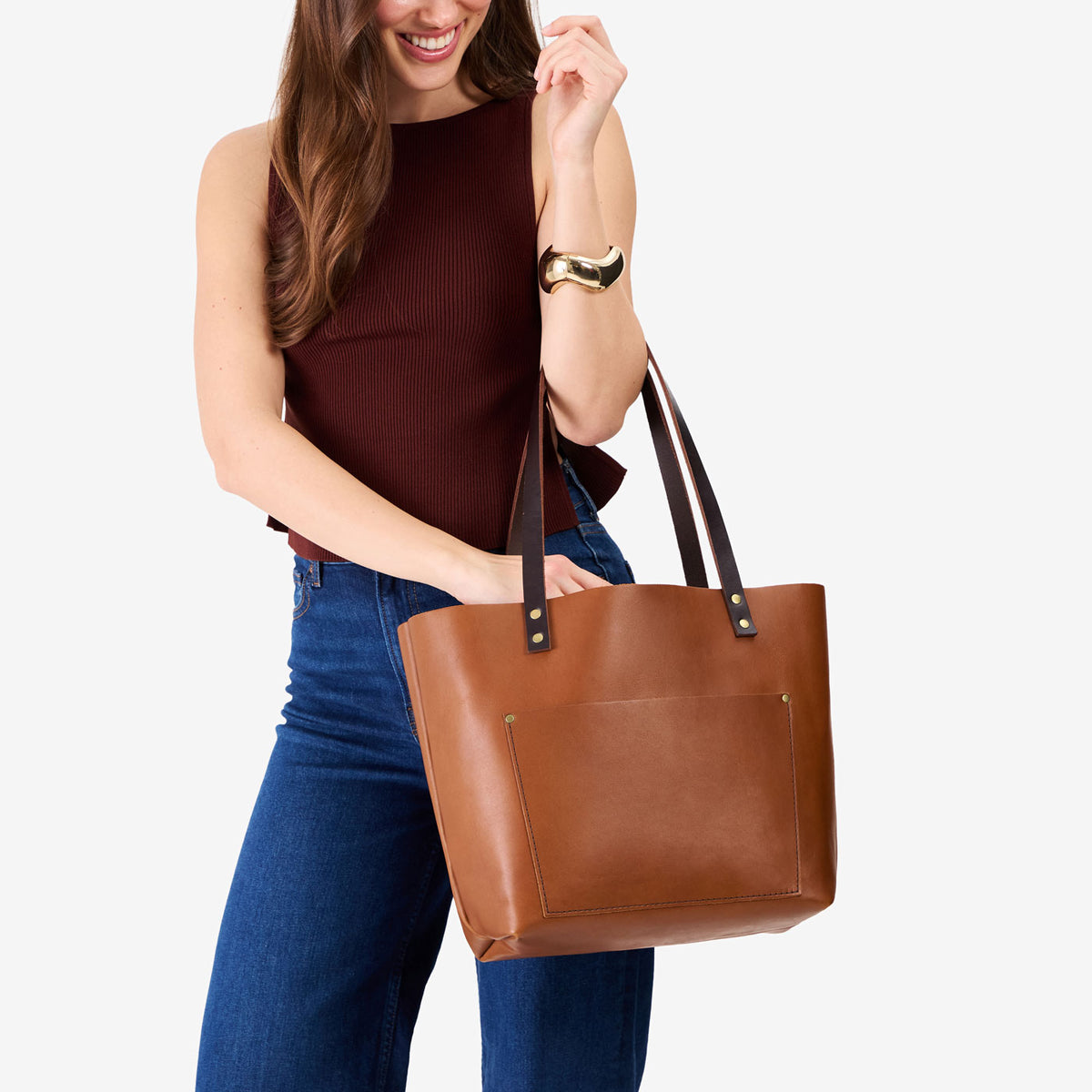 'Almost Perfect' Leather Tote Bag