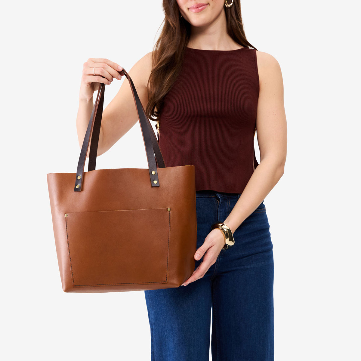 'Almost Perfect' Leather Tote Bag