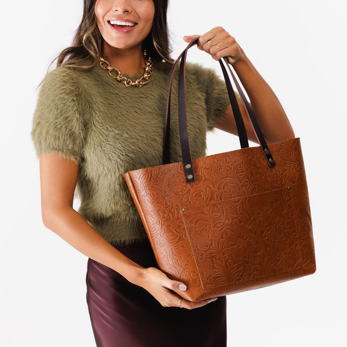 'Almost Perfect' Leather Tote Bag