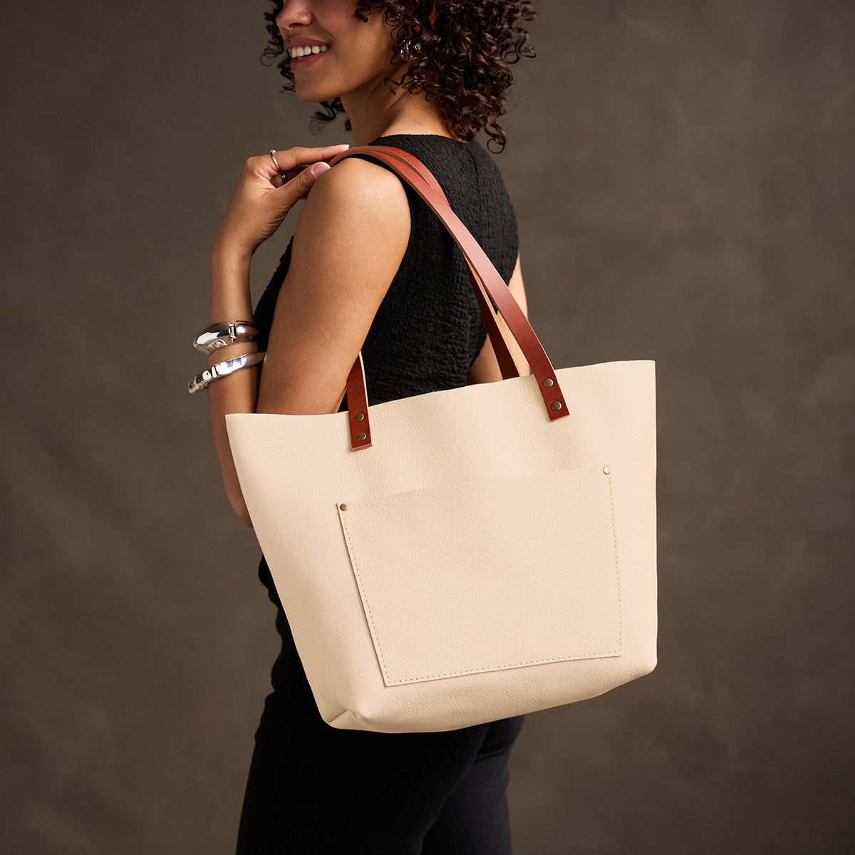'Almost Perfect' Leather Tote Bag