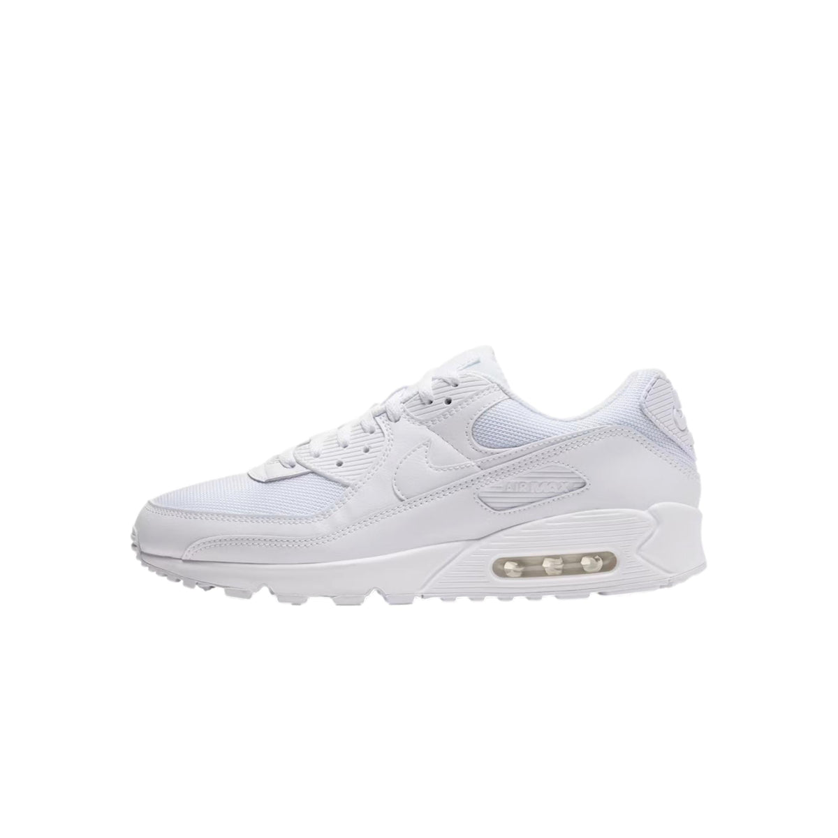 Nike Air Max 90 White / White - White - Wolf Grey  CN8490-100 Men's
