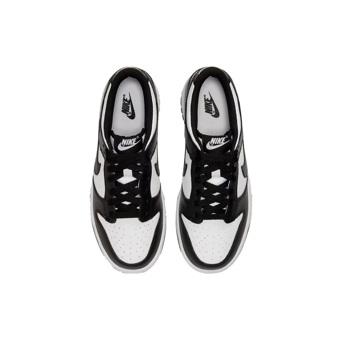 Nike Dunk Low White / Black - White  CW1590-100 Grade-School