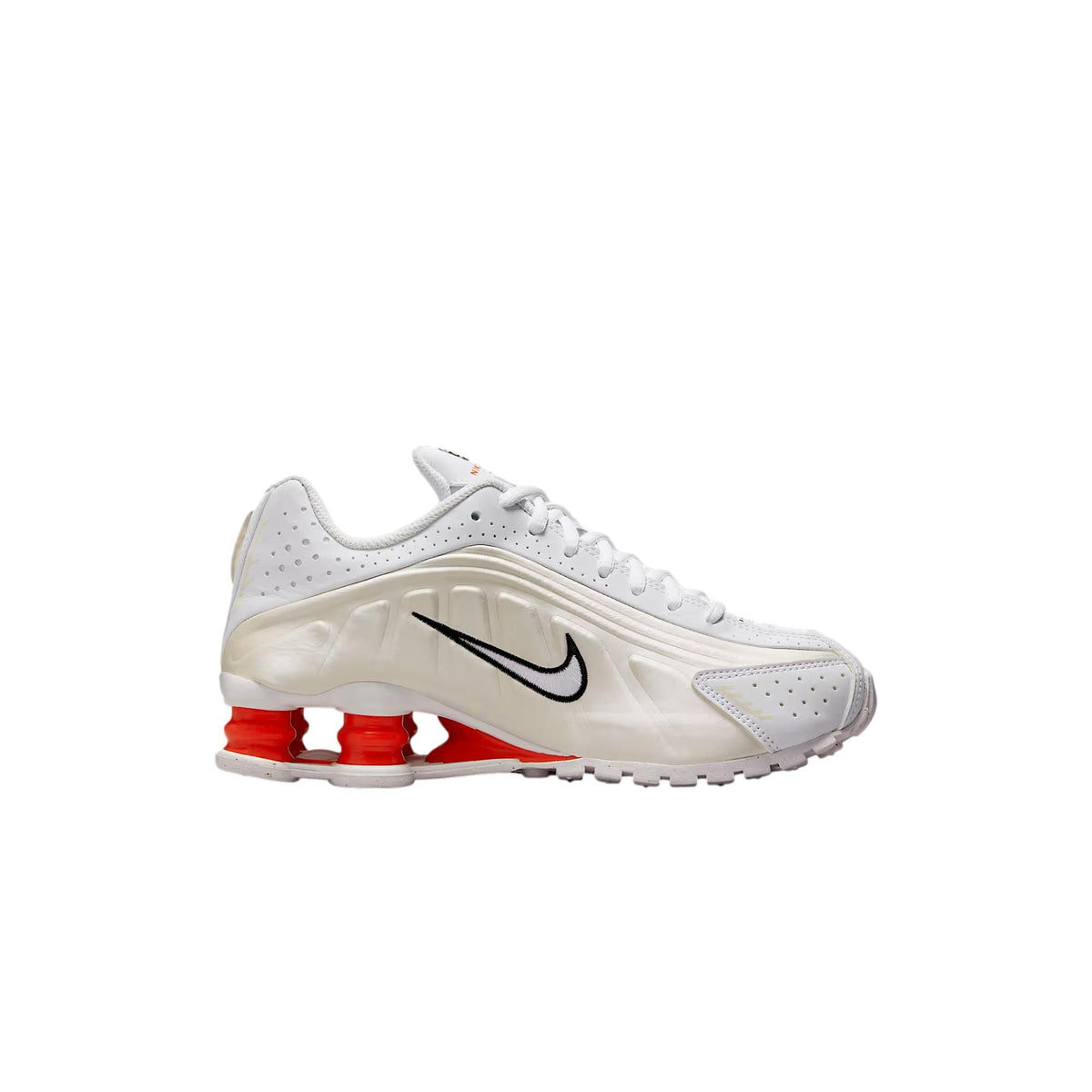 Nike Shox R4 White / White - Phantom  CW2626-102 Grade-School